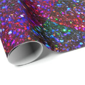 Sparkly schittert Patroon - Kerstmis Cadeaupapier (Rol Hoek)