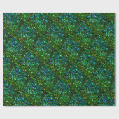 Sparkly schittert Patroon - Kerstmis Cadeaupapier (Vlak)