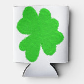 Sparkly shamrock geluksklaver St. Patrick's Day Blikjeskoeler (Voorkant)