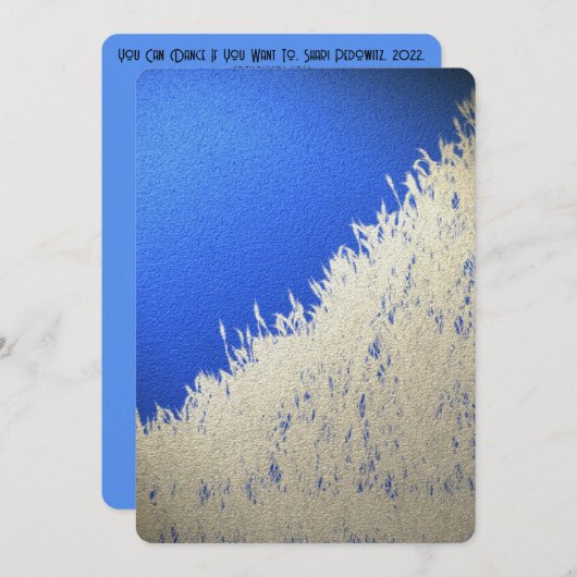 Sparkly Shavuot שבועות graanveld Feestdagenkaart (Voorkant / Achterkant)