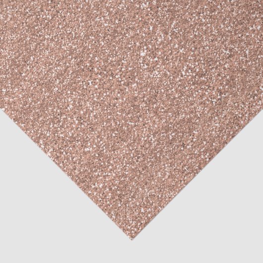 Sparkly Shiny Glitter Roos Gold Tissuepapier (Detail)