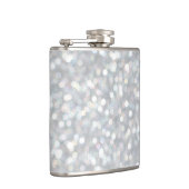 Sparkly Silver Flask Heupfles (Rechts)