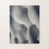 Sparkly Snow Mounds Abstracte Natuur Legpuzzel (Verticaal)