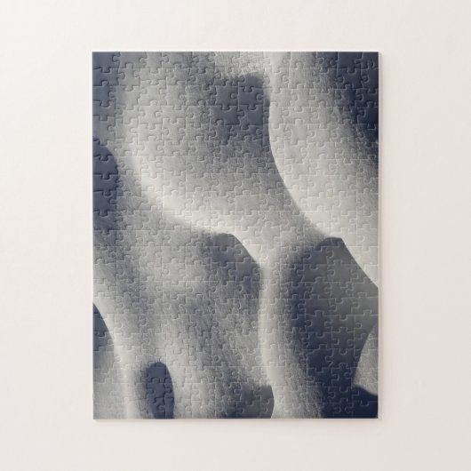 Sparkly Snow Mounds Abstracte Natuur Legpuzzel (Verticaal)