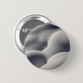 Sparkly Snow Mounds Abstracte Natuur Ronde Button 5,7 Cm (Voorkant /achterkant)