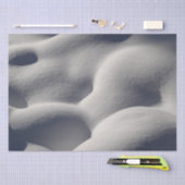 Sparkly Snow Mounds Abstracte Natuur Tissuepapier (Craft)