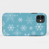 Sparkly Snowflakes Telefoon Case (Achterkant (horizontaal))
