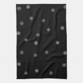 Sparkly Snowflakes Theedoek (Verticaal)
