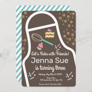 Sparkly Sprinkle Cupcake Decorting Birthday Kaart