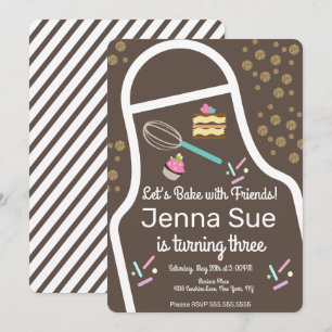 Sparkly Sprinkle Cupcake Decorting Birthday Kaart