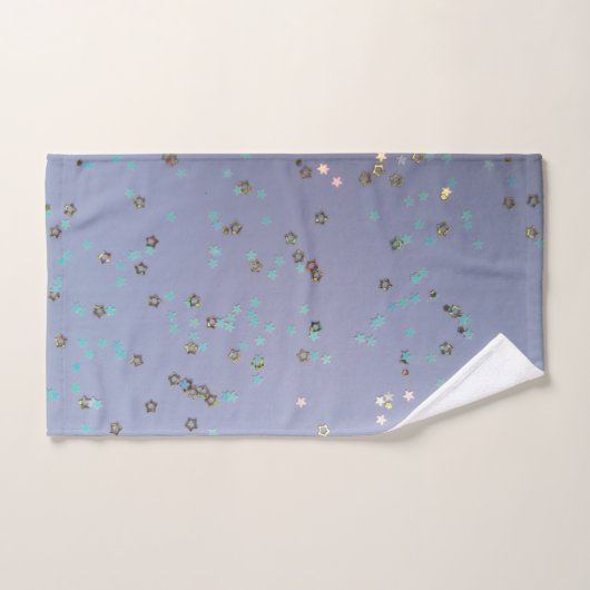 Sparkly sterren bad handdoek (Handdoek)
