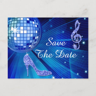 Sparkly Stiletto Hiel 60th Birthday Save the Date Aankondigingskaart
