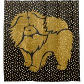 SPARKLY THANG Chow faux metallic douchegordijn (Voorkant)