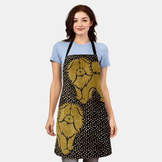 SPARKLY THANG Chow faux metallic schort (Gedragen)