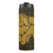 SPARKLY THANG Chow faux metallic thermale tumbler Thermosbeker (Voorkant)