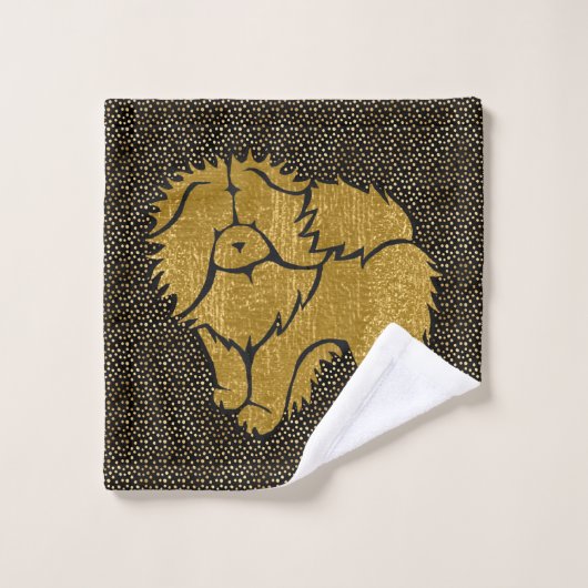 SPARKLY THANG Chow Towel set Bad Handdoek (Wasdoekje)