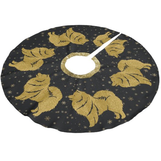 SPARKLY THANG Finse Lapphund Xmas boomrok Kerstboom Rok (Gekanteld)