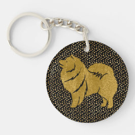 SPARKLY THANG LAPPHUND acrylic sleutelhanger