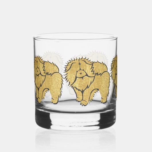 Sparkly Thang Rough Chow Rocks glas (Voorkant)