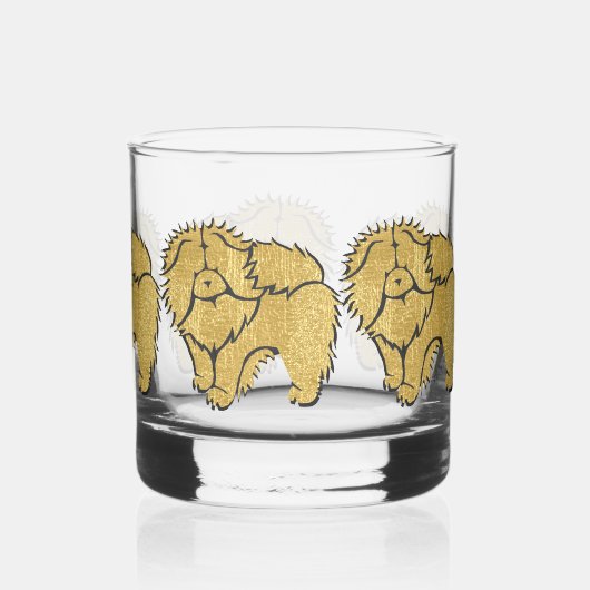 Sparkly Thang Rough Chow Rocks glas (Achterkant)