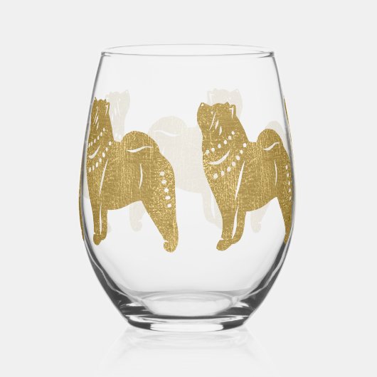 Sparkly Thang SmoothShow Stemless wijnglas Wijnglas Zonder Voet (Rechts)