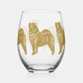 Sparkly Thang SmoothShow Stemless wijnglas Wijnglas Zonder Voet (Links)