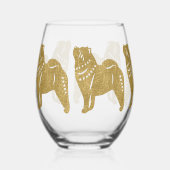 Sparkly Thang SmoothShow Stemless wijnglas Zonder Voet (Voorkant)