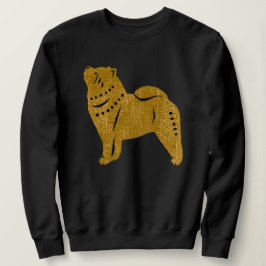 SPARKLY THANN SMOOOTH Chow faux metallic shirten Trui