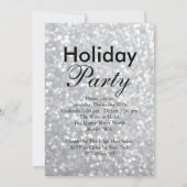 Sparkly Tijd aan Drink Champagne Corporate Invite Kaart (Achterkant)
