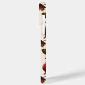 Sparkly verlaat najaarpatroon herfst Monogram Case-Mate iPhone Case (Achterkant / Links)