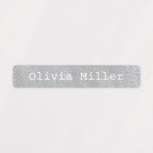 Sparkly waterdichte naamlabels voor schoolkinderop labels (Design 1)