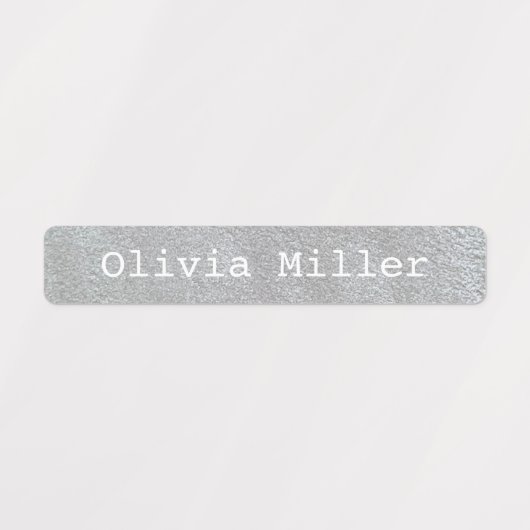 Sparkly waterdichte naamlabels voor schoolkinderop labels (Design 1)