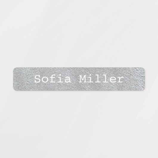 Sparkly waterdichte naamlabels voor schoolkinderop labels (Design 2)