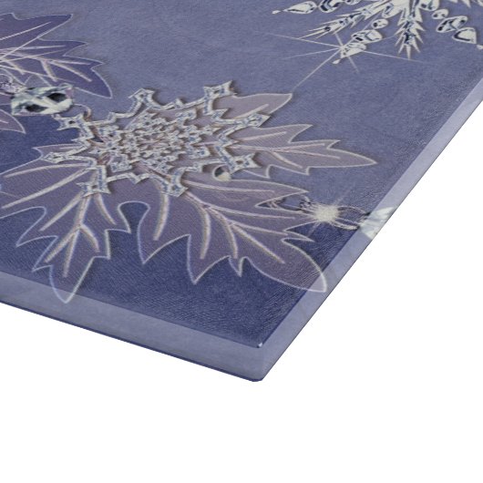 Sparkly Winter Snijplank (Hoek)