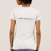Sparkly Writer Princess T-Shirt (Achterkant)