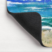 Sparkly Zee Ocean Beach Surf Gifts Zee Waves 2 Muismat (Hoek)