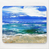Sparkly Zee Ocean Beach Surf Gifts Zee Waves 2 Muismat (Voorkant)