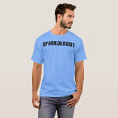 Sparkologist Grappige Elektricien Premium T-shirt (Voorkant volledig)