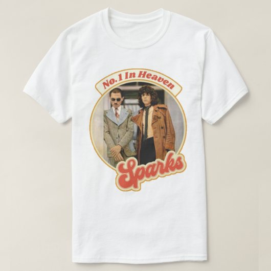 Sparks band, Sparks broers, Ron Mael T-shirt (Design voorkant)