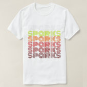 Sparks Band  T-shirt (Design voorkant)