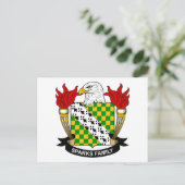 Sparks Family Crest Briefkaart (Staand voorkant)