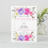 Sparks Fly Soiree Bruiloft Online Uitnodiging (Staand voorkant)