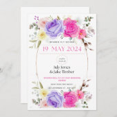 Sparks Fly Soiree Bruiloft Online Uitnodiging (Voorkant / Achterkant)