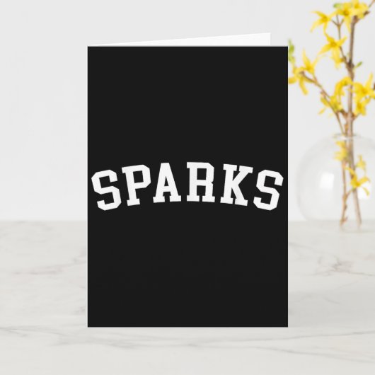 Sparks  kaart (Gele Bloem)