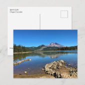 Sparks Lake, Bend, Oregon Briefkaart (Voorkant / Achterkant)
