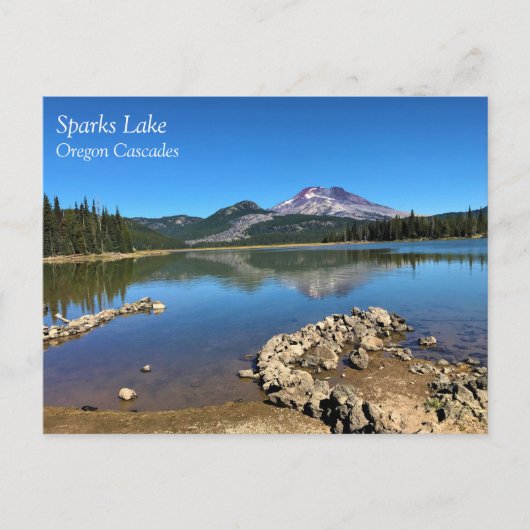 Sparks Lake, Bend, Oregon Briefkaart (Voorkant)