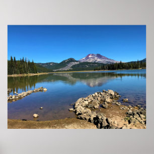 Sparks Lake, Bend, Oregon Poster
