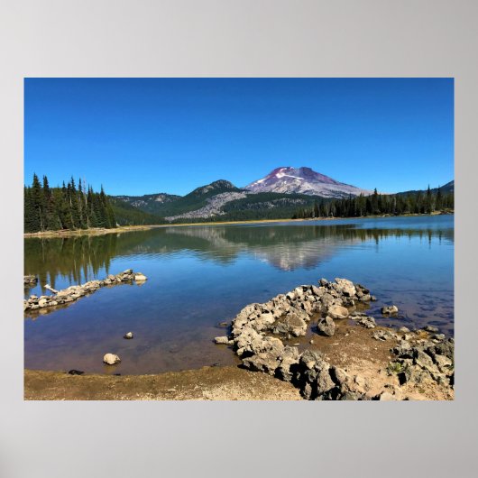 Sparks Lake, Bend, Oregon Poster (Voorkant)