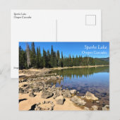 Sparks Lake, OR Briefkaart (Voorkant / Achterkant)