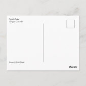 Sparks Lake, OR Briefkaart (Achterkant)